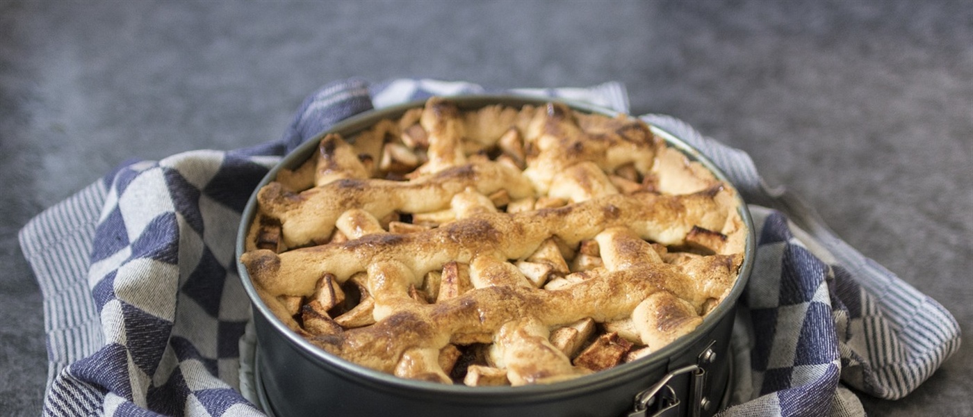 'Appeltaart met luchies'